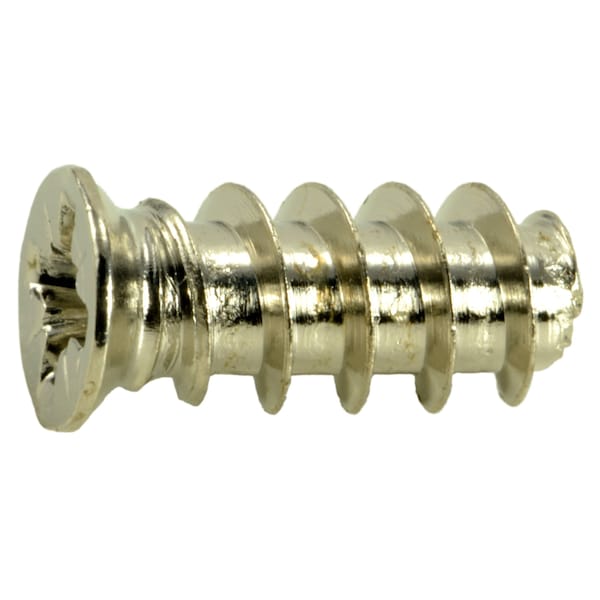 Midwest Fastener Wood Screw, M6.3, 14.5 mm, Nickel Steel Flat Head Phillips Drive, 30 PK 35986 - main